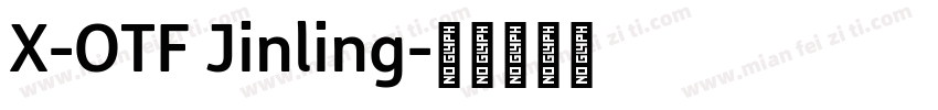 X-OTF Jinling字体转换